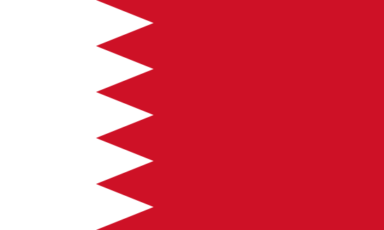vlag van Bahrein